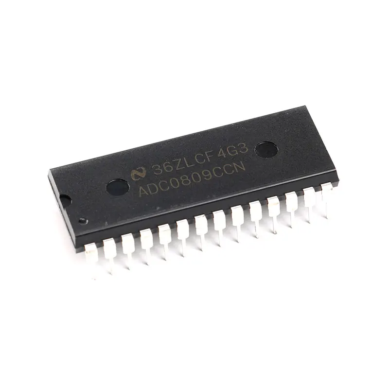

10PCS/Pack New Original in-line ADC0809CCN 8-bit ADC A/D converter chip DIP-28