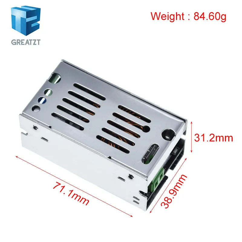 100 Вт 6 А Стандартный понижающий преобразователь 10-90 в 12 В 24 36 48 60 72 86 1 5 В-60 15 19