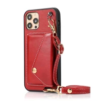 for samsung note 20 9 s 21 20 10 9 e utra plus phone case coin purse card leather messenger rope fashion phone bag