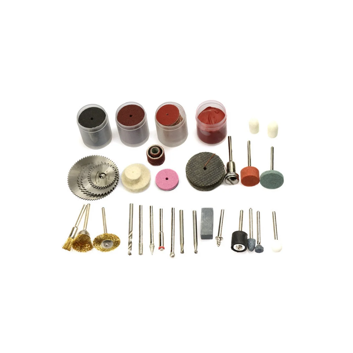 

Набор аксессуаров для электрической шлифовальной машинки, 242 шт.