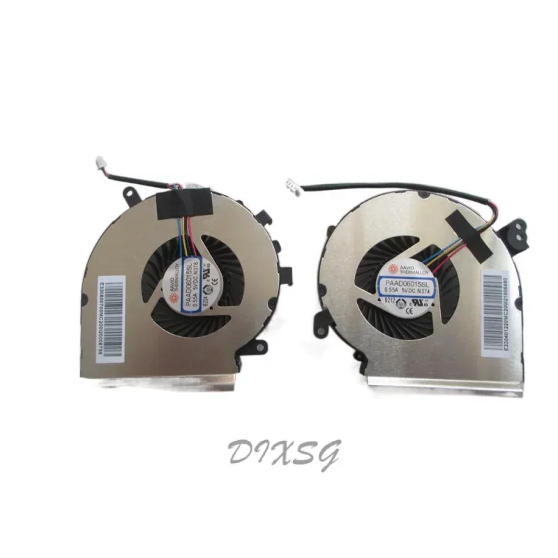 Новый и оригинальный paad06015sl-n376 n374 4-контактный для MSI ge62mvr ge72mvr 7RG MS-16JC Вентилятор