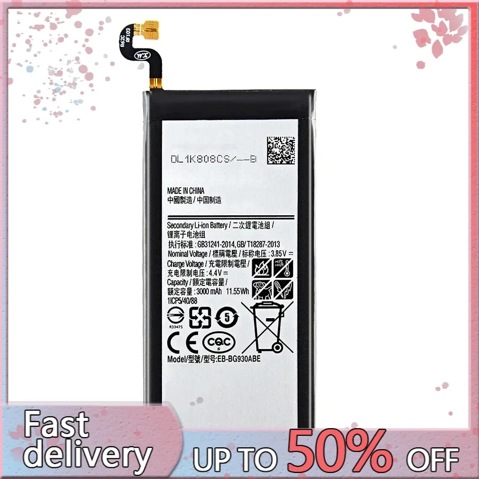 EB-BG930ABE EB-BG930ABA Аккумулятор для Samsung Galaxy S7 SM-G9300 G930 G930F G930FD G930A G930V G930T