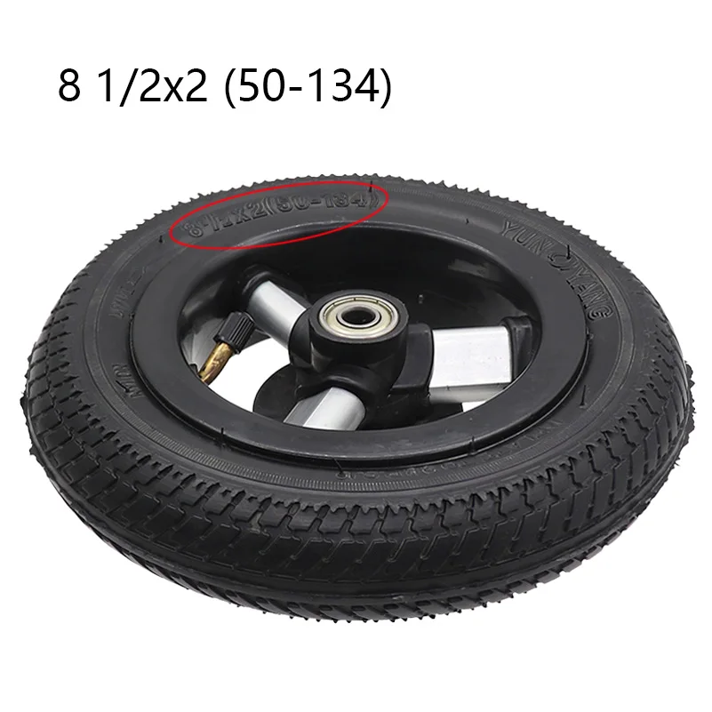 

8,5 дюймовая 8,5x2 пневматическая шина 8 1/2x2 (50-134), внутренняя внешняя шина с ступицей для тележек, детали для тележек