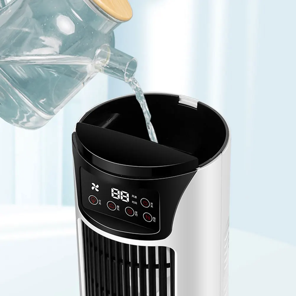 Портативный Настольный Вентилятор С Таймером 6 Часов Скоростей Охлаждающий