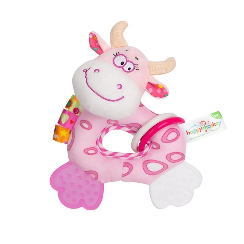 

Soft Babies Rattle For Newborns Soft Plush Hand Rattles Plush Stuffed Animals Rattle Shaker Set For Infants Shower Gifts For