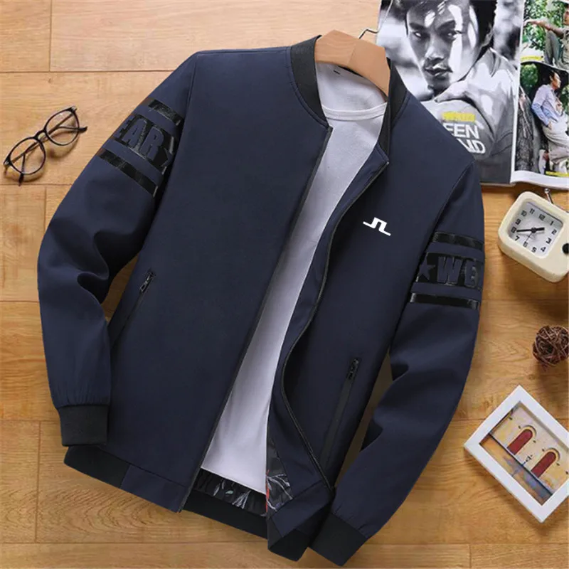 

2022 Spring Men's Jacket Golf Wear Thin Jackets Coat Korea Casual Trend Jogging Clothing Man's Jacket Homme Golf Men's Clothes