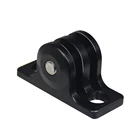 Адаптер BGNing из алюминиевого сплава с плоским основанием для экшн-камеры Gopro 10 Max 9 8 7 6 5 Yi SJCAM SJ4000