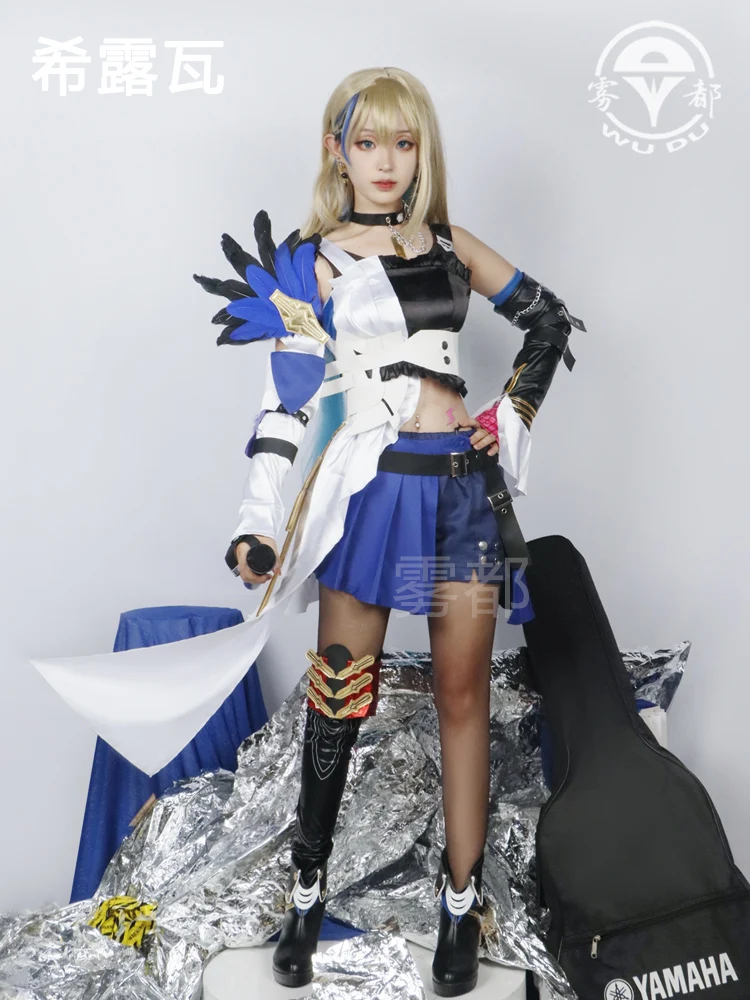Костюм для косплея Serval Honkai: Star Rail Wig Shoes костюм Хэллоуина карнавала детской