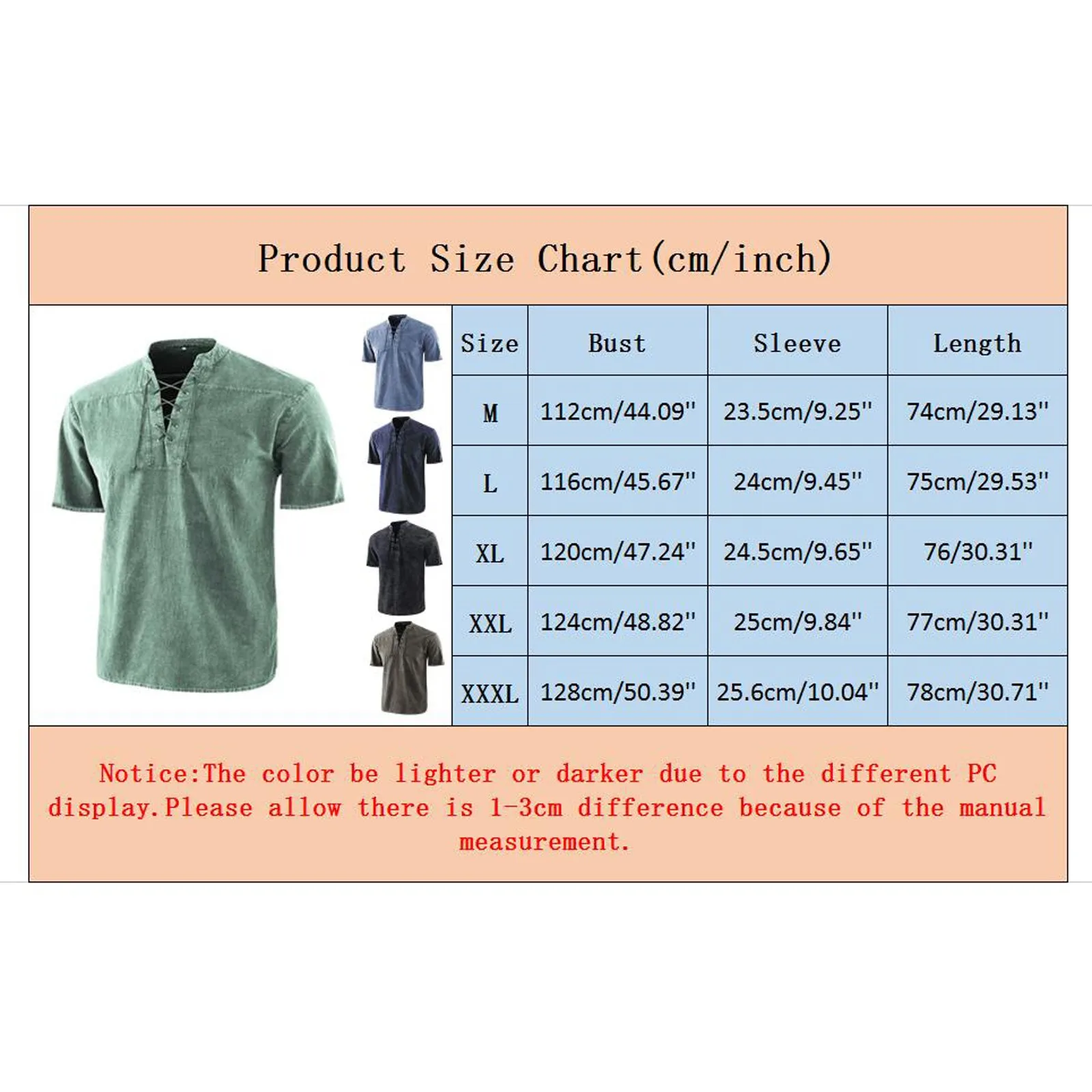 Summer 2022 Shirts Men's Loose Top Men's Casual Shirts Cotton Linen V-Neck Tie Short Sleeve Gothic Shirt Slim Fit  Shirt Men