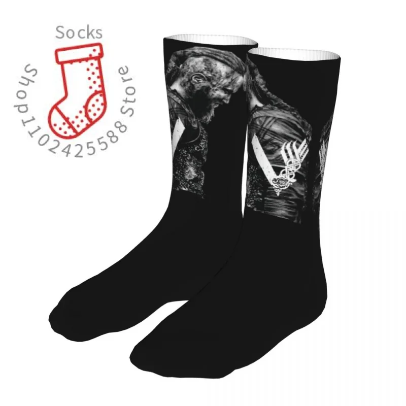 

KING RAGNAR LOTHBROK - VIKINGS Socks Cotton Funny Women Socks
