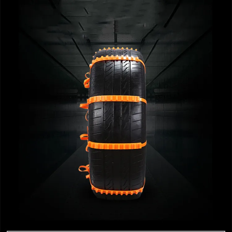 10 шт./компл. автомобильная универсальная противоскользящая Снежная цепь для