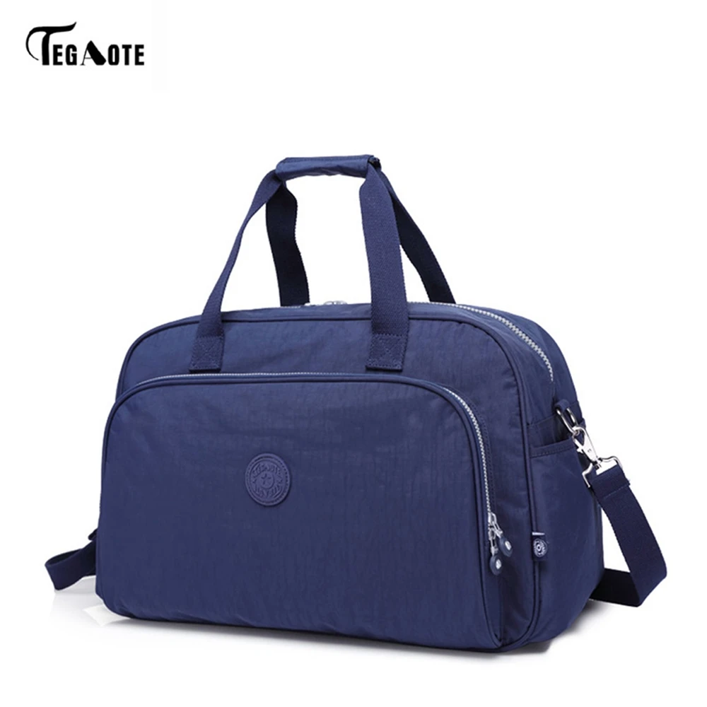 TEGAOTE luggage bag for Women Outdoor activity Travel Nylon Waterproof Fashion Large Capacity Men Trip laptop bag hand Unisex