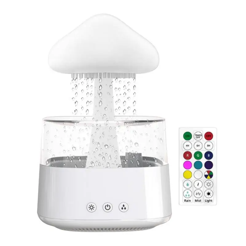 

Rain Cloud Humidifier Portable Cloud Shape Diffuser With Remote Control Aromatherapy Products For Conference Room Sap Room