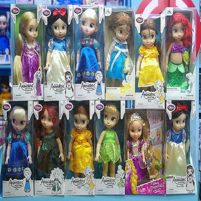 

Disney Originate Salon Doll Rapunzel Princess Frozen 2 Action Figure Alsa Anna Fashion Dolls Collection Toy Girl Birthday Gifts