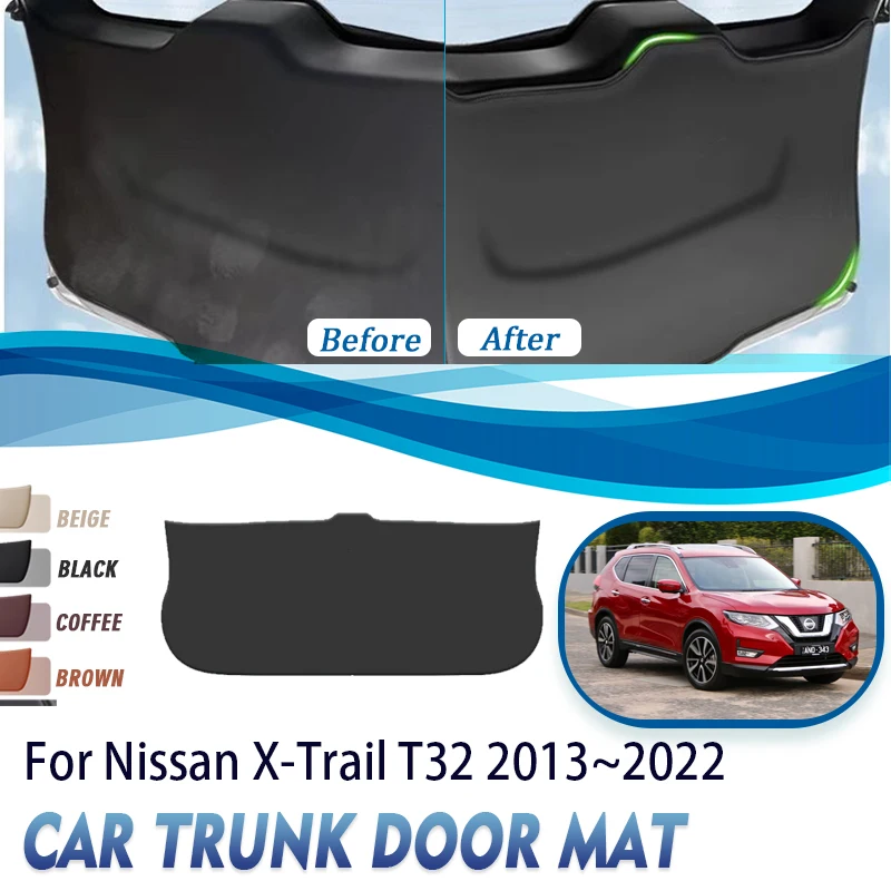 Чехлы на двери багажника автомобиля для Nissan X-Trail T32 Rogue 2013 ~ 2022 противогрязные