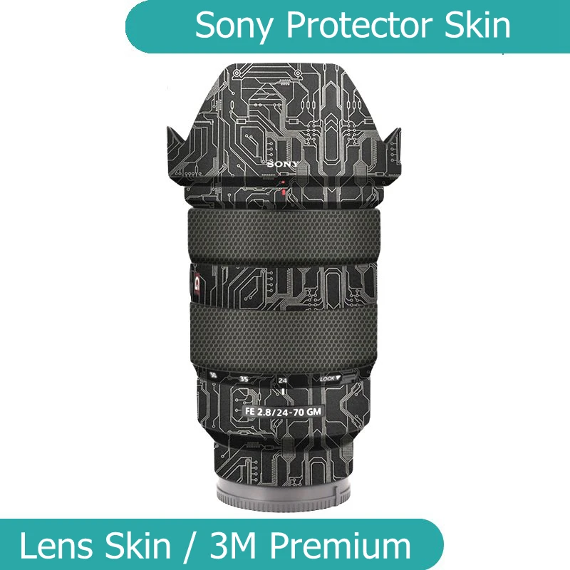 

Camera Lens Sticker Wrap Protective Film Body Protector Skin For Sony FE 24-70mm 16-35mm 12-24mm F2.8 GM F4 ZA 24-70 16-35 12-24