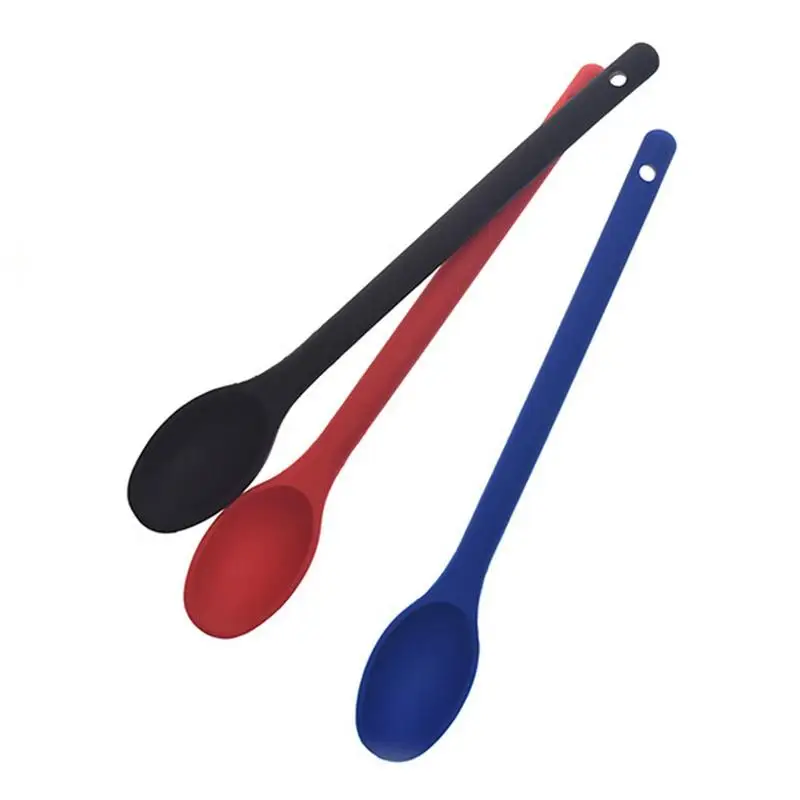 

Non Stick Cookware Kitchen Utensils Set Universal Heat Resistant Silicone Spoon Non Hazardous Food Turner For Meat & Pizza