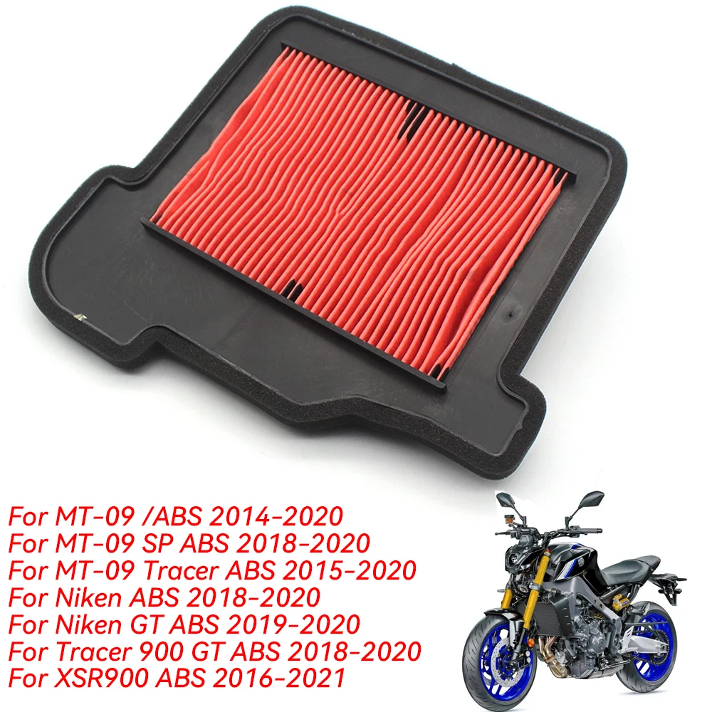 

Очиститель воздухозаборного фильтра двигателя мотоцикла, элемент воздушного фильтра для Yamaha MT-09 MT09 SP Tracer 900XSR900 ABS Niken