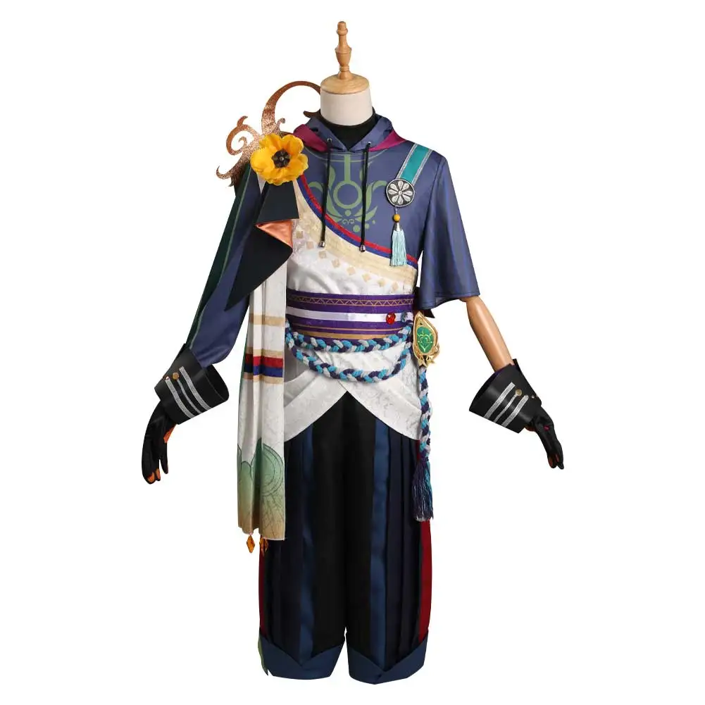 

Genshin Impact Tighnaria Cosplay Costume Outfits Halloween Carnival Suit