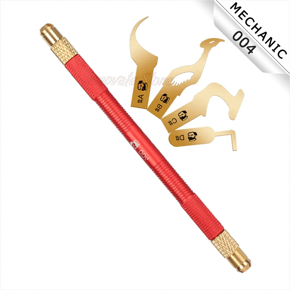 

Glue Removal Tool MECHANIC 004 Chip Motherboard Layered Cutting Rework Blade Set For Phone Repair Remove IC Double-End Knife