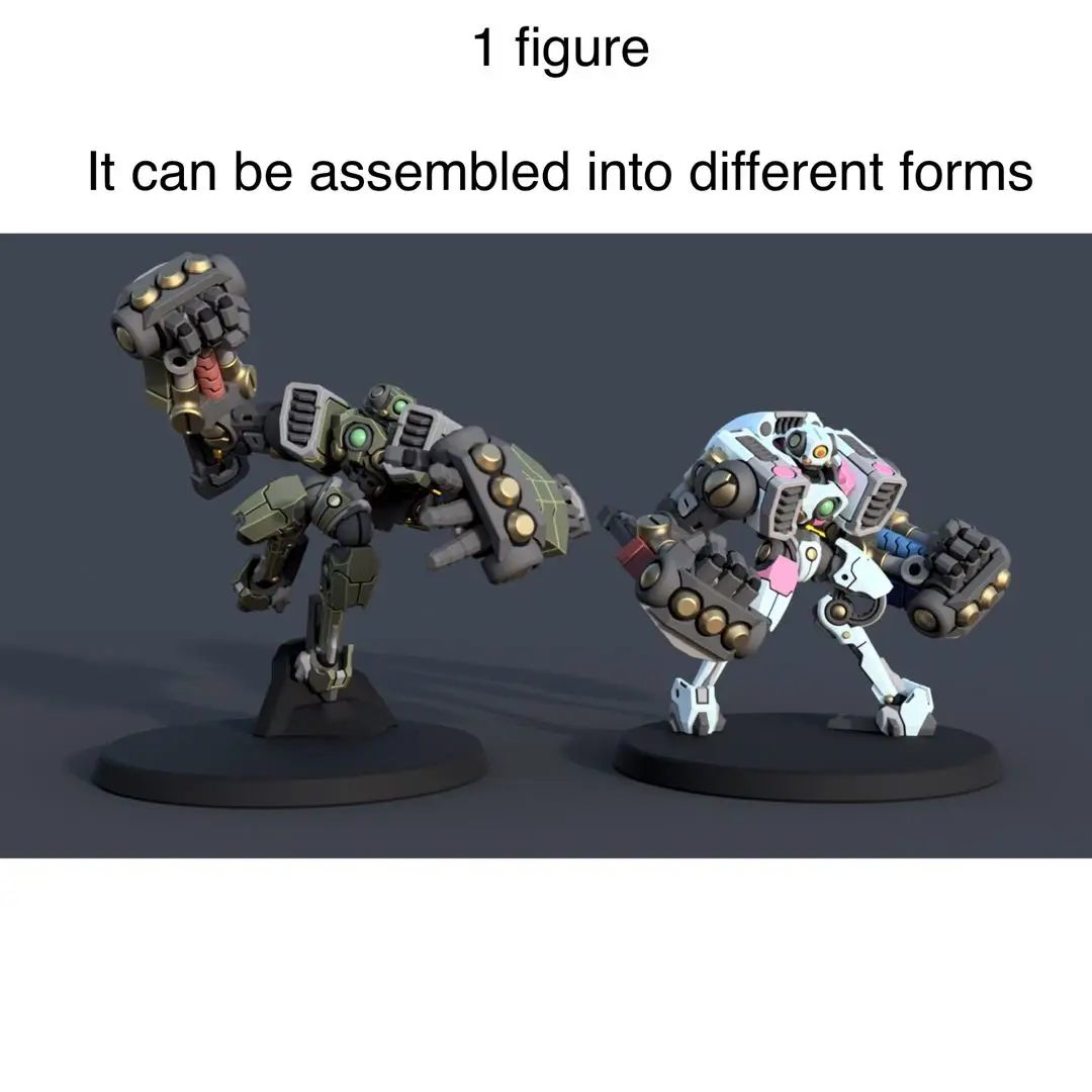 

Высота: 65 мм, модель из смолы GK, комплект из несобранного и неокрашенного изделия. T005