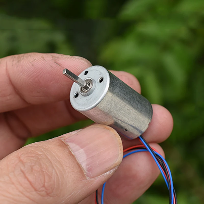 Микро Мини 16 мм 3-фазный бесщеточный двигатель постоянного тока 6 В-12 в 22000 об/мин высокоскоростной Шарикоподшипниковый двигатель для кулера с канальным вентилятором