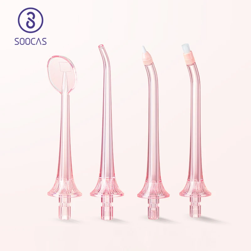 

SOOCAS W1 Water Flosser Nozzles Original Oral Irrigator Nozzle Tips Extra Replacement