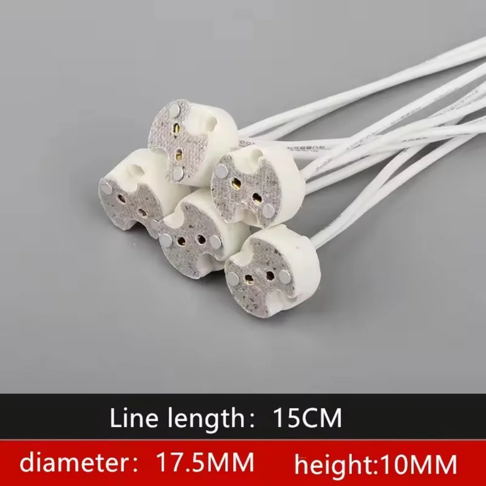 

Керамический цоколь для ламп MR16 MR11 GU5.3 G4 12В - 220В