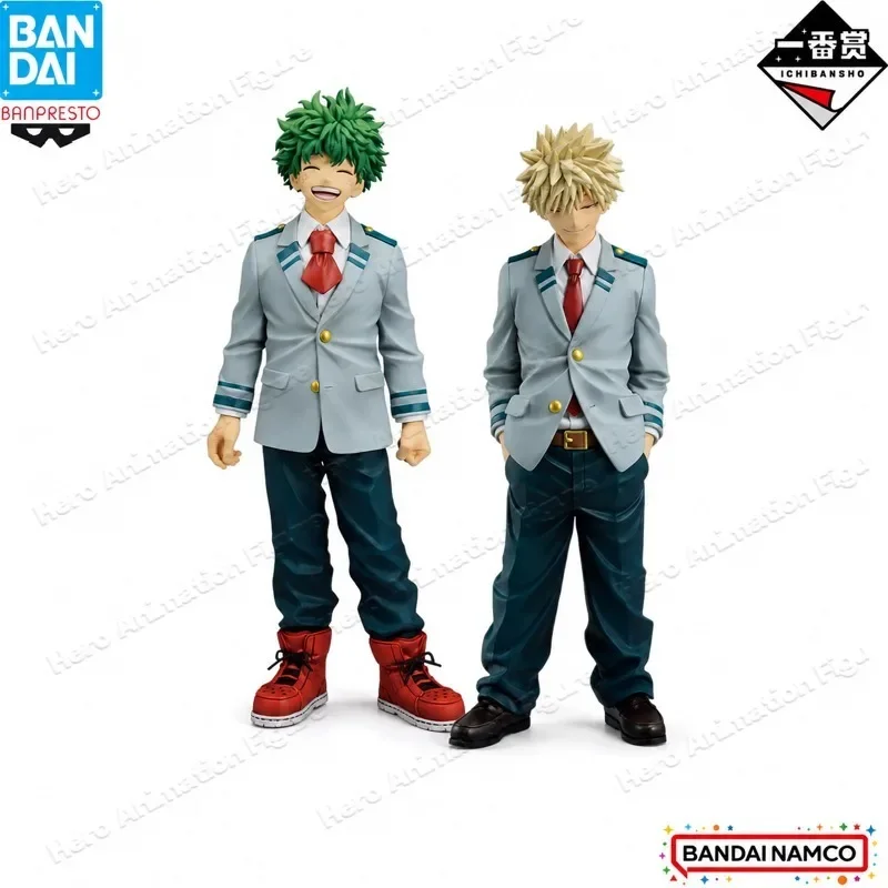 Фото В наличии: Оригинальная фигурка Bandai Ichiban Kuji My Hero Academia - Изуку Мидория, новая, в коробке, персонаж аниме. №1