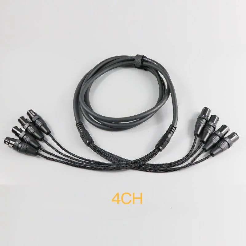

ZHUOYU DMX кабель XLR 4/6/8 каналов для сценического освещения