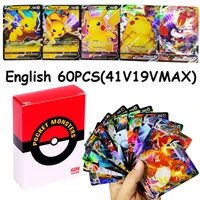 new pokemon english card vstar vmax gx battle collectible card card game best selling kids card album book flash card toy game