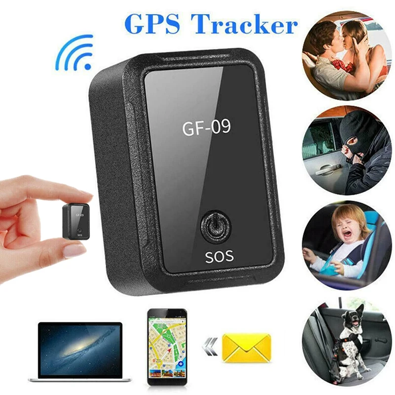 

GF09 GPS positioner APP Remote Control Anti-Theft Device GPRS Locator Support Voice Recording Anti-lost for Elderly and Child