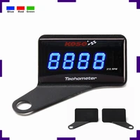koso digital speedometer and tachometer for motorcycle 02000 rpm digtal display with blue led