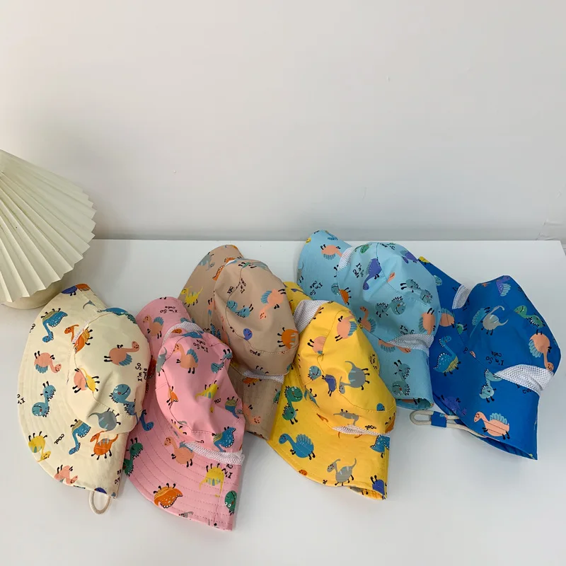 

Children's Sunscreen Cartoon Printed Fisherman Hat is Suitable For Children Aged 1 To 6 In Summer. Summer Baby Sunshade Hat Baby
