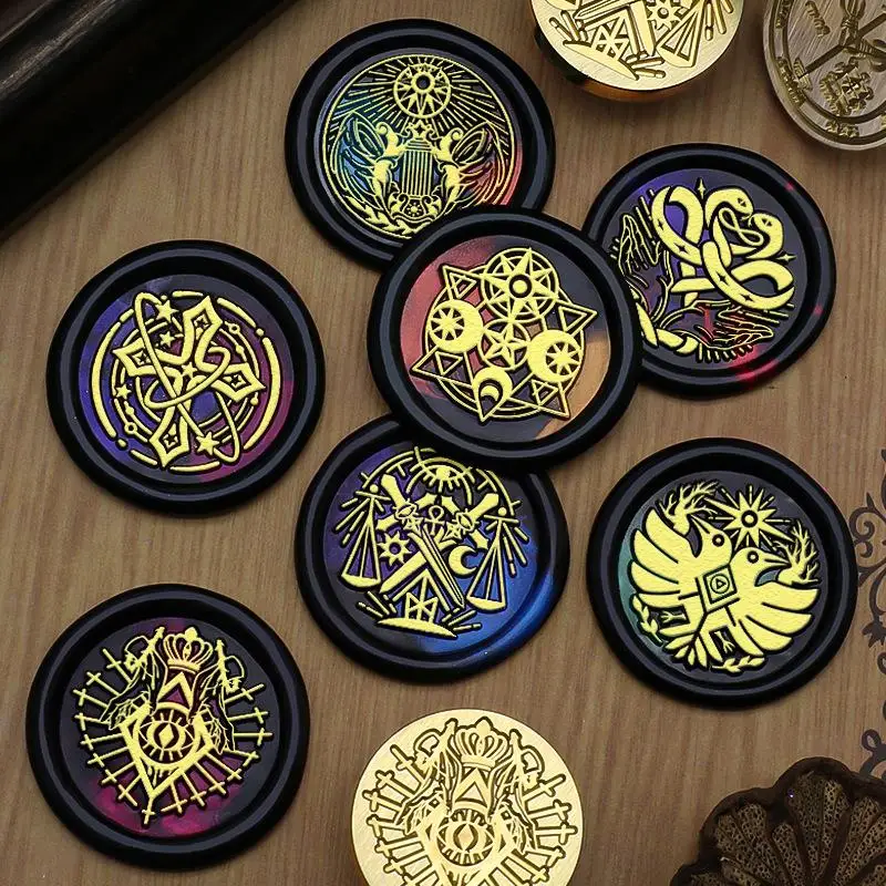 Огнезашитый Мифологический Штамп Гравировка сделай Сам Металлическая Сургучная