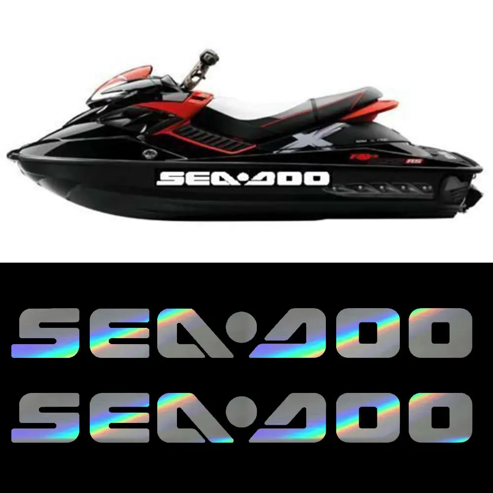 2 X SMALL/MEDIUM/LARGE For SEA DOO Quad BOAT CAR VAN 4X4 Vinyl Decal Stickers | Car
