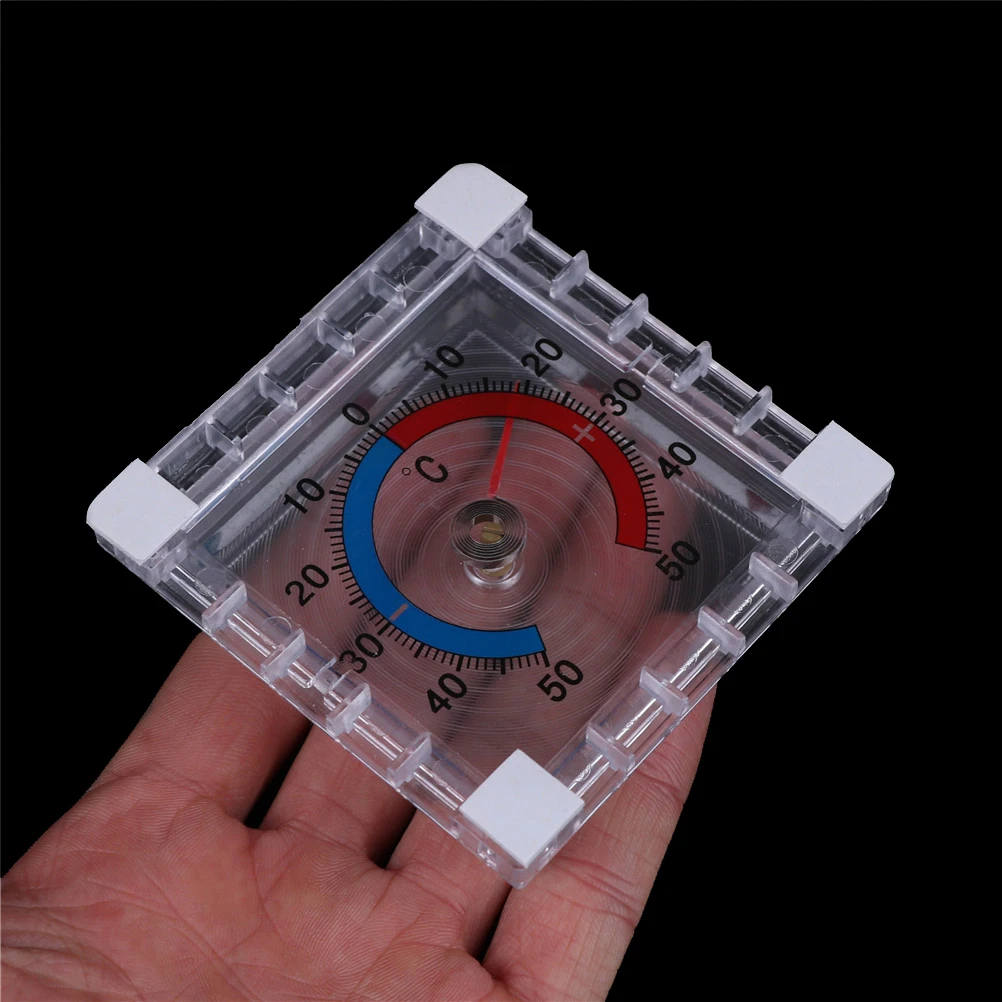 Самоклеящийся термометр для окна внутреннего и наружного стены теплицы сада