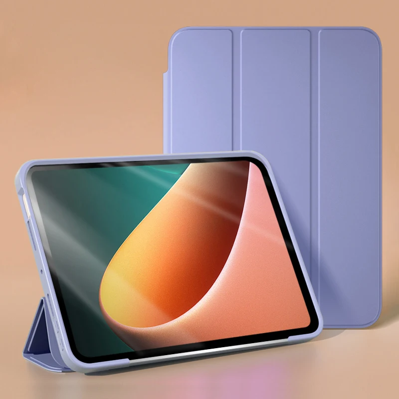 

For Xiaomi Mi Pad 5 Case Slim Magnetic Soft TPU Smart Cover with Auto Wake/Sleep for Xiaomi MiPad 5 Pro 11 2021 Tablet Funda