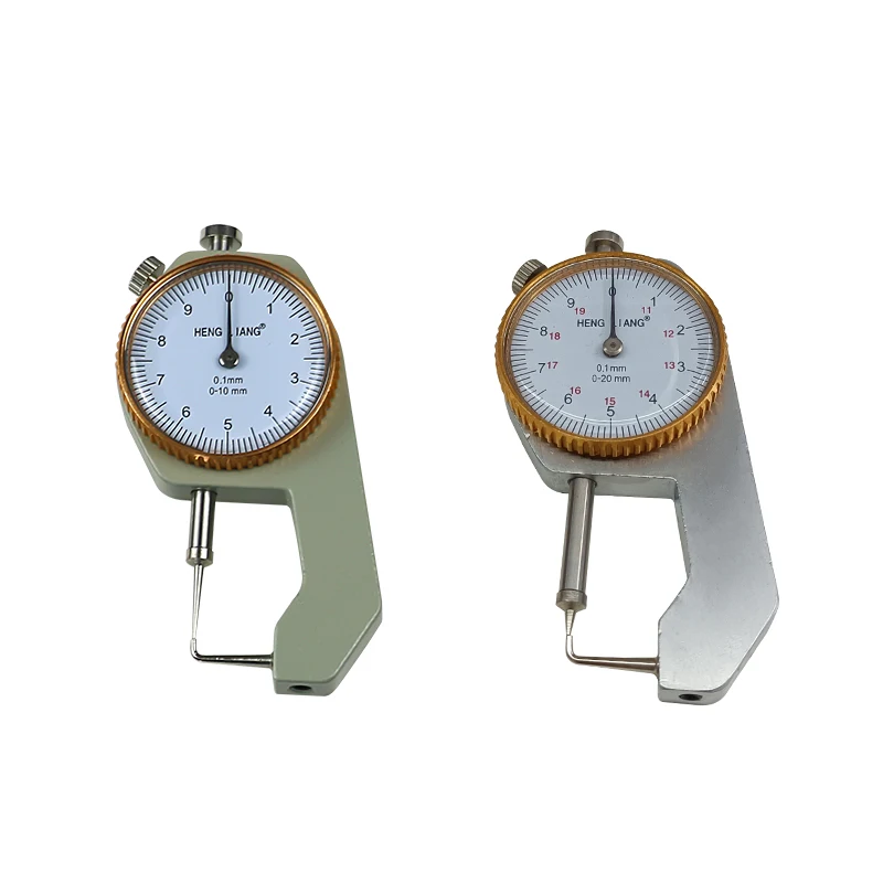

Dial Curved Tip Thickness Gauge 0-10mm/0-20mm Measuring Tools