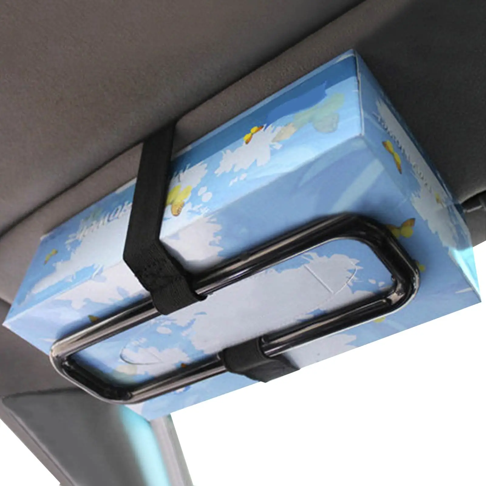 

Car Tissue Box Holder Visor Tissue Frame Universal Car Paper Towel Napkin Box Holder Car Sun Visor Tissue Box Holder Car Mount