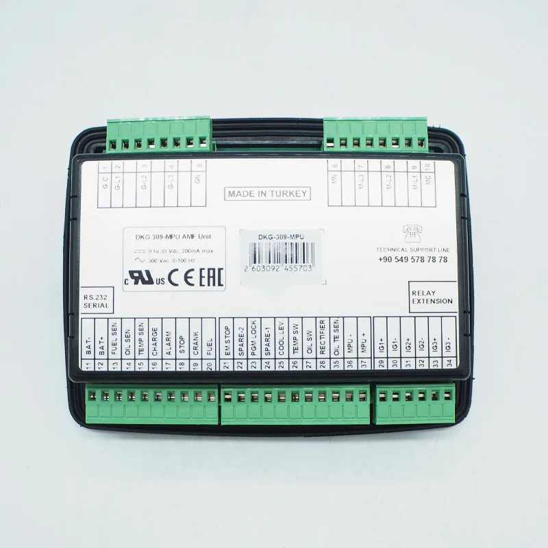 Контроллер: модуль управления панелью генератора DKG 304-mpu