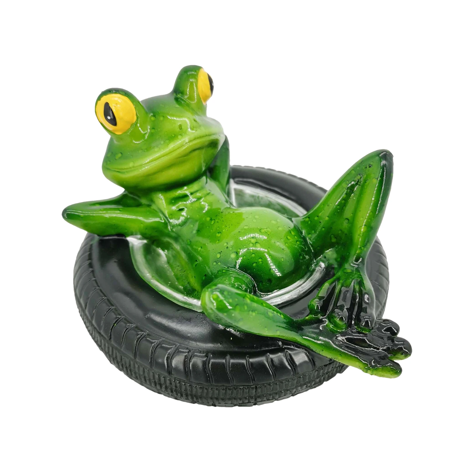 

Garden Pond Decor Pond Floating Decor Frog Pond & Fountain Basin Decoration Miniature Frog Figurines Fish Pond Floating Decor