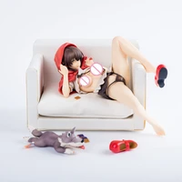 native rocket boy cosplay girl little red riding hood noa anime pvc action figure toy anime figure adult collection model doll