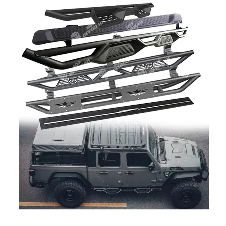 4x4 подножка Nerf Bar Door Step Side для гладиатора JT 2018 2019 20229