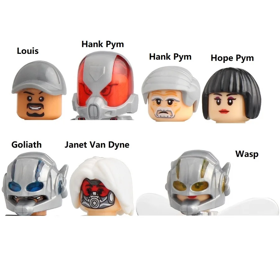 Фигурки героев первого поколения муравьиный человек Генри Джонатан Хэнк Пим