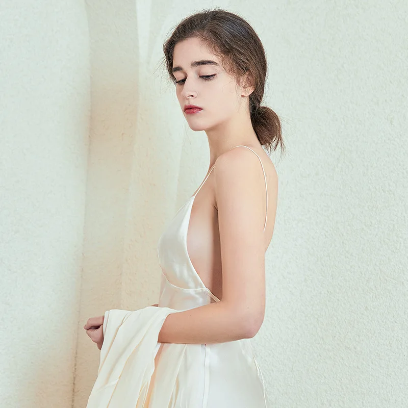 16-миллиметровое атласное сексуальное ночное мини-платье нижнее белье платья для