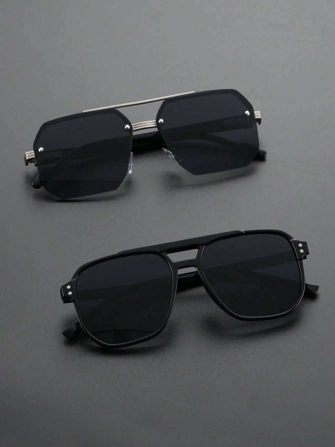 Унисекс Винтажные Модные Солнцезащитные Очки В Стиле Пилота Защита UV400 Для