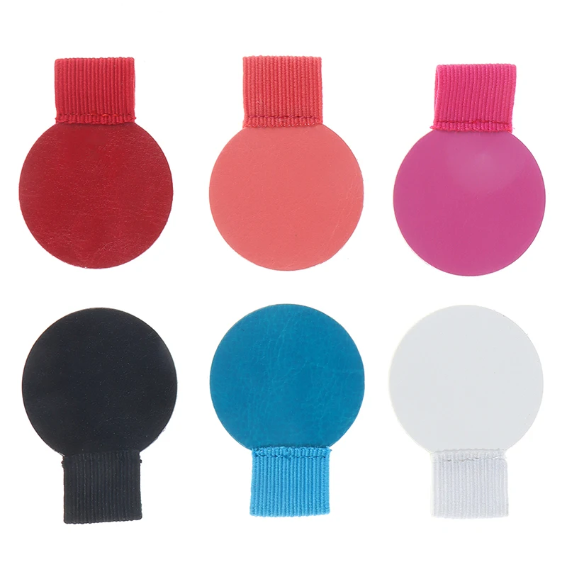 

Pen Holder Self Adhesive PU Leather Pencil Holder Elastic Loop Pencil Clip Notebook Journal Planners Stationery Organizer