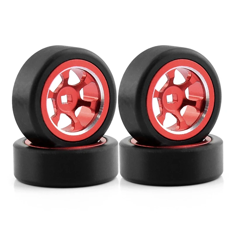 

4 шт., колесные диски для Wltoys 284131 K969 K989 Kyosho Mini-Z 1/28