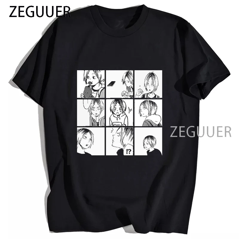 

Аниме футболка Манга графическое Лето Kawaii уличная 100% хлопковая Футболка мужская футболка Harajuku Удобная футболка